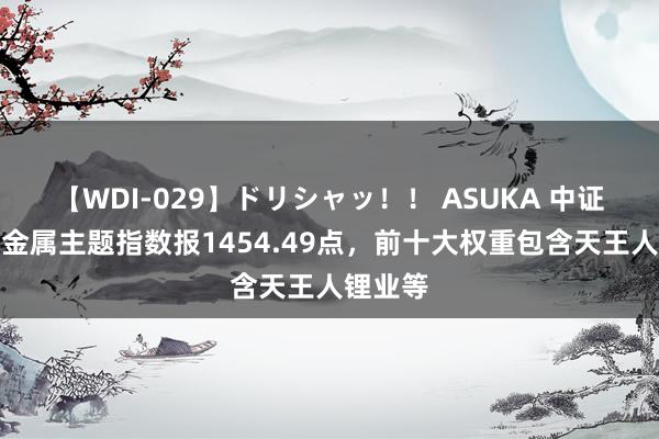 【WDI-029】ドリシャッ！！ ASUKA 中证新动力金属主题指数报1454.49点，前十大权重包含天王人锂业等