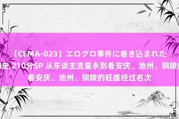 【CEMA-023】エログロ事件に巻き込まれた 人妻たちの昭和史 210分SP 从东谈主流量永别看安庆、池州、铜陵的旺盛经过名次